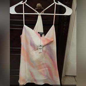 Express silk tank